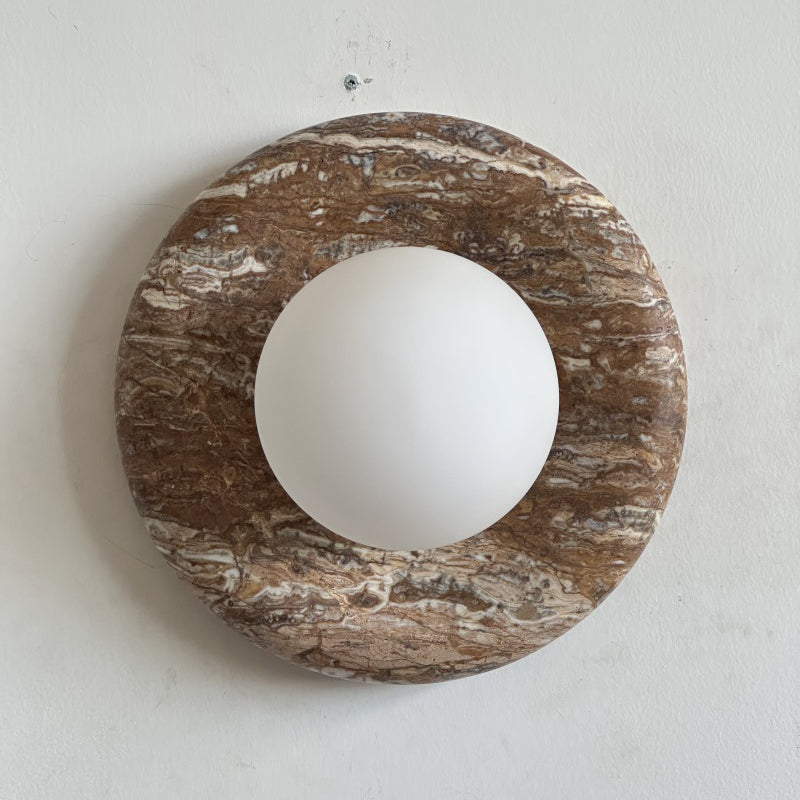 Aplique de pared redondo Liriouz
