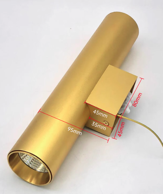 Aplique de pared tubular Javiisa