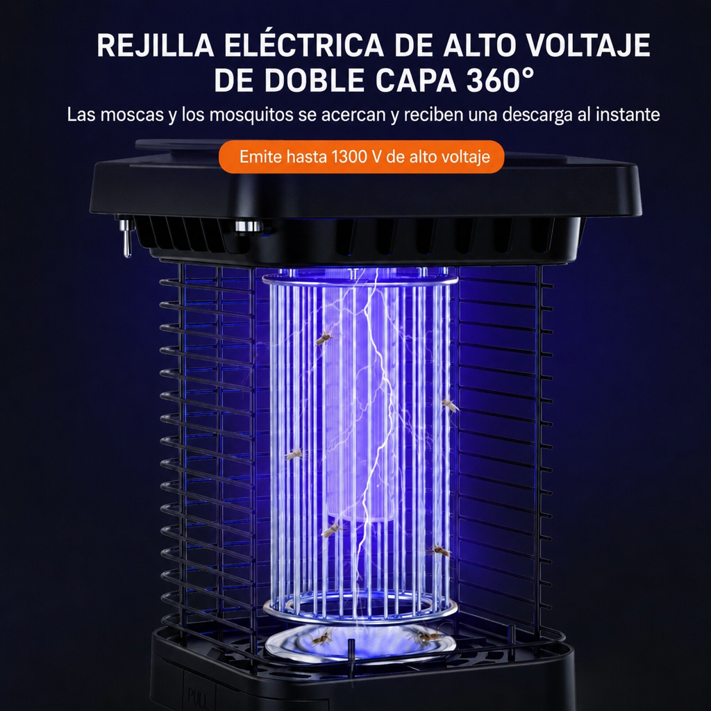 Lámpara antimosquitos Fino