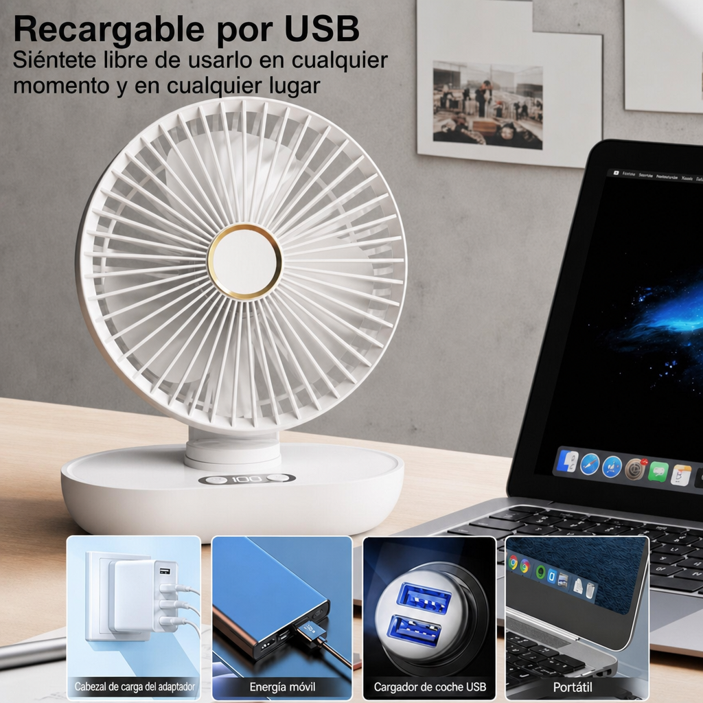 Ventilador de sobremesa Fase