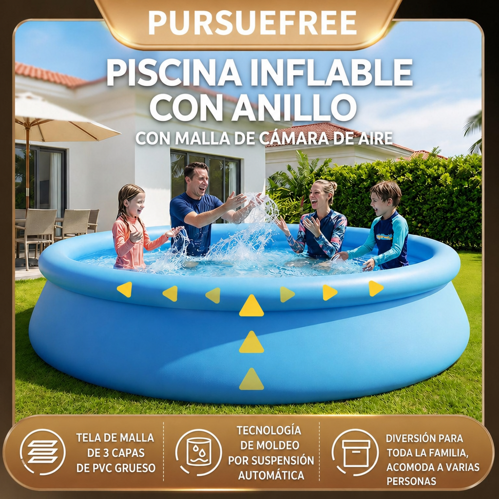 Piscina hinchable exterior Bricllio