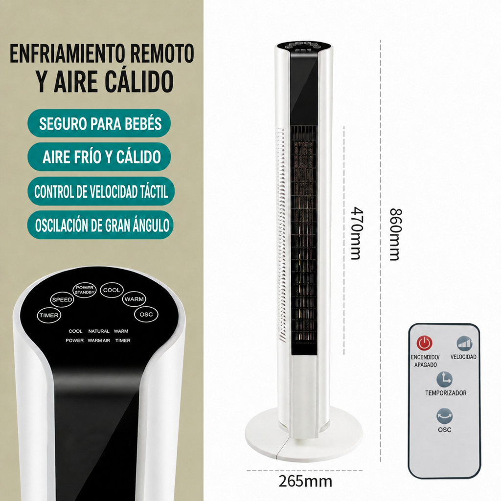 Ventilador de torre Miraino