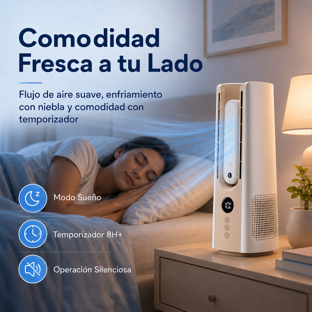 Ventilador de torre portátil Albaano