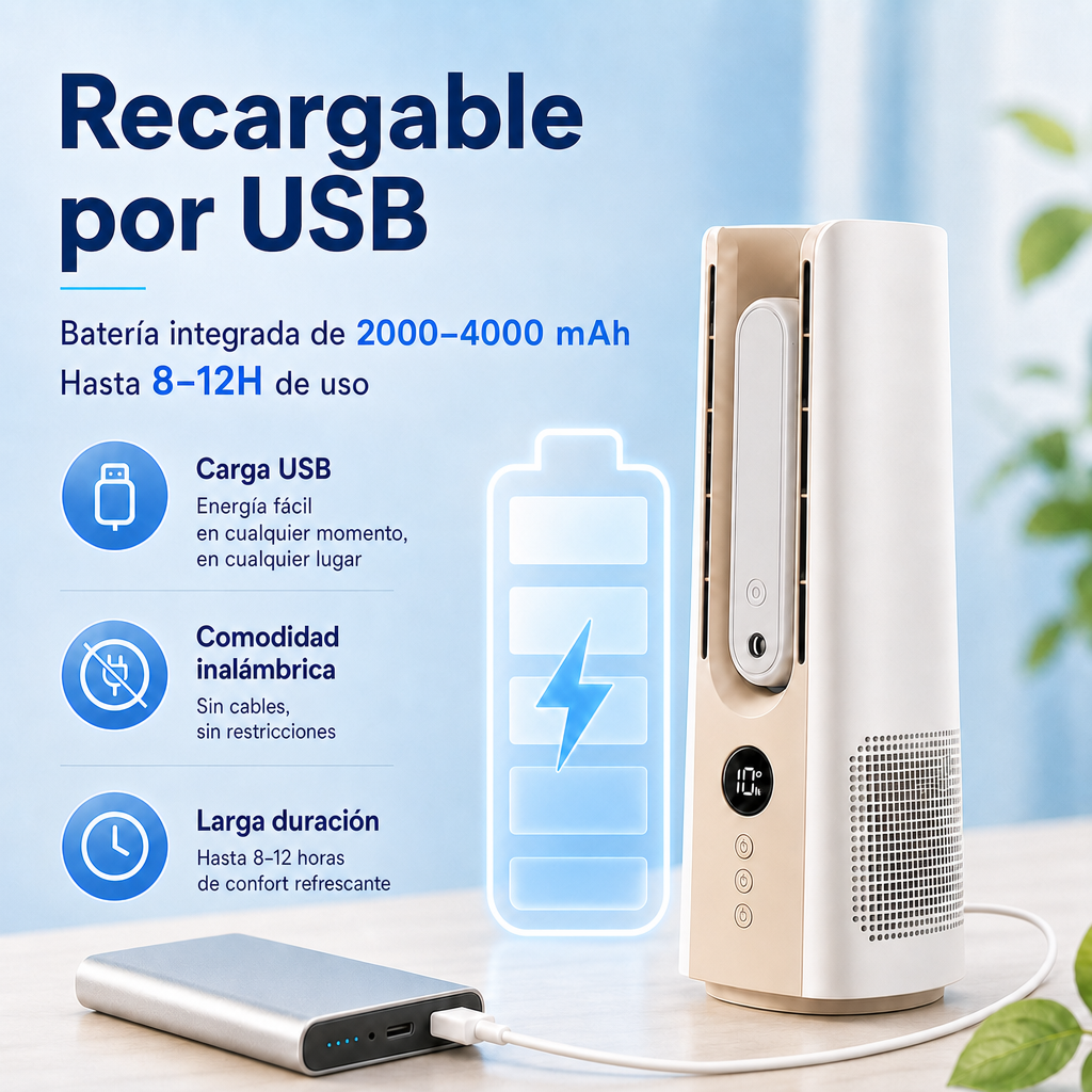 Ventilador de torre portátil Albaano