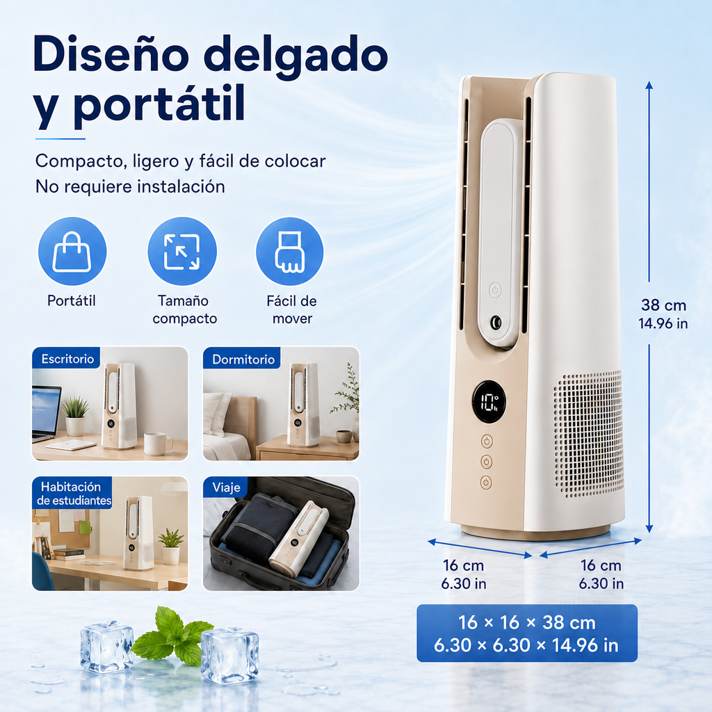 Ventilador de torre portátil Albaano