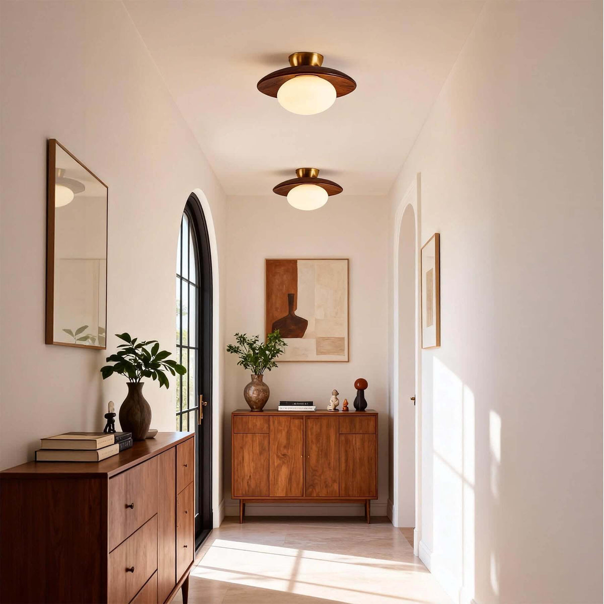 Plafón redondo Celois