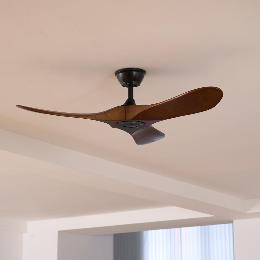 Ventilador de techo de madera Lorenna