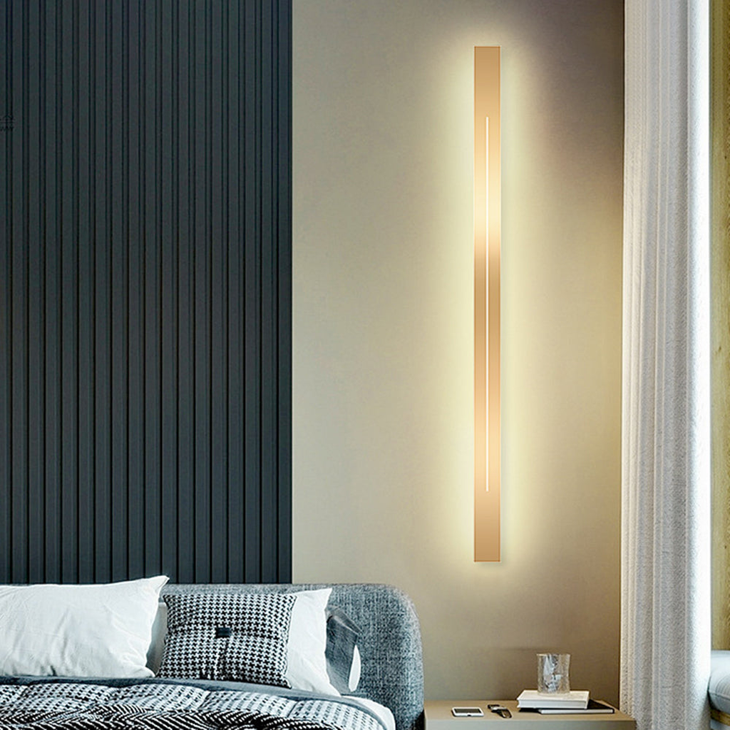 Aplique de pared lineal Ondaita