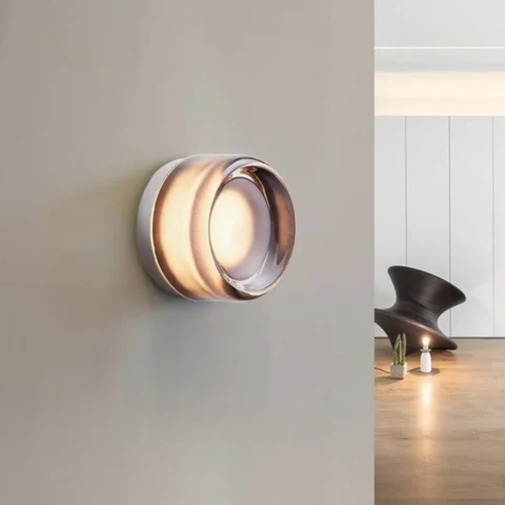Aplique de pared redondo Levaento