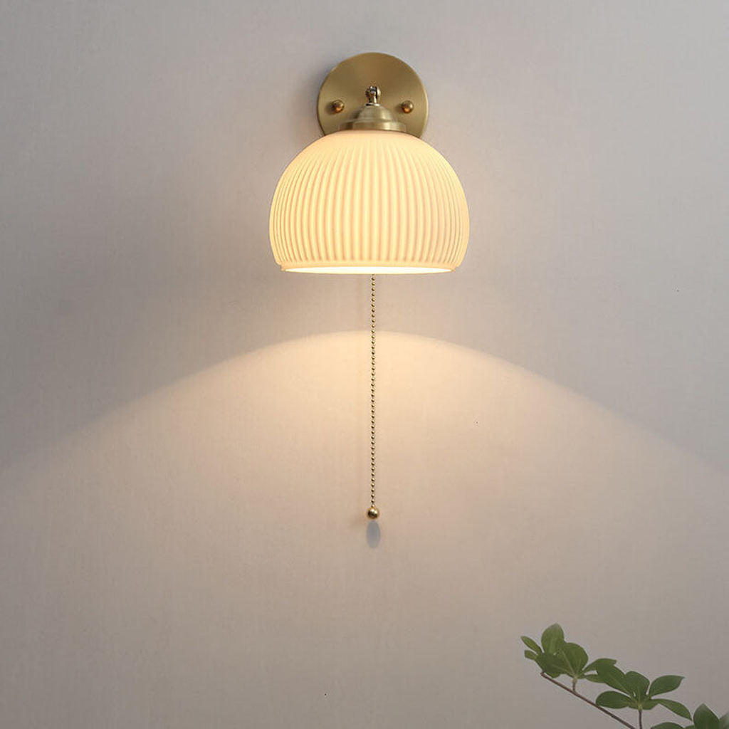 Aplique de pared acanalado Loraeza