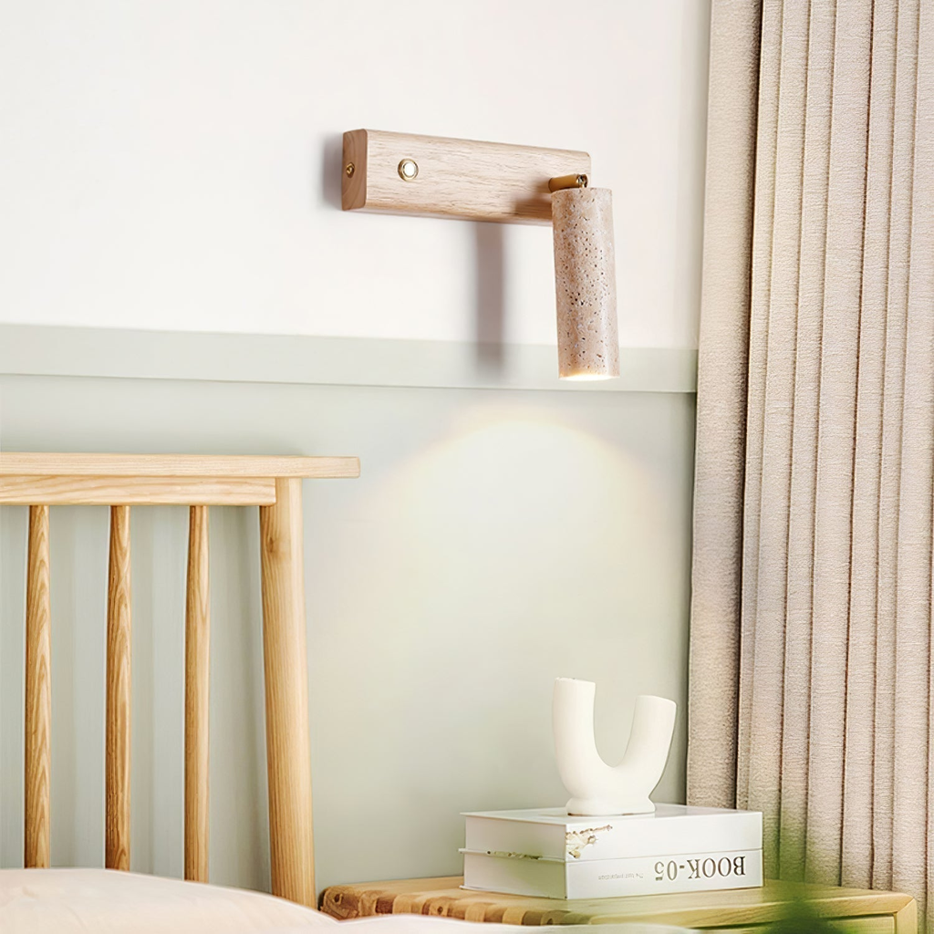 Aplique de pared tubular Dinauna