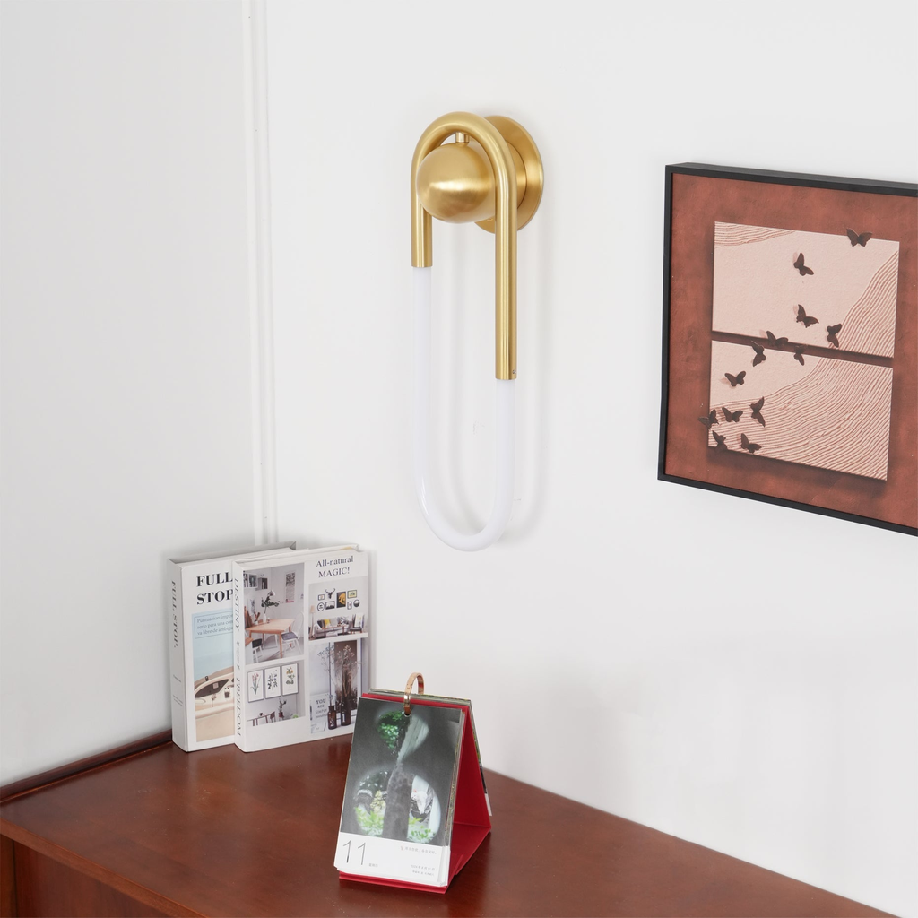 Aplique de pared curvo Marar