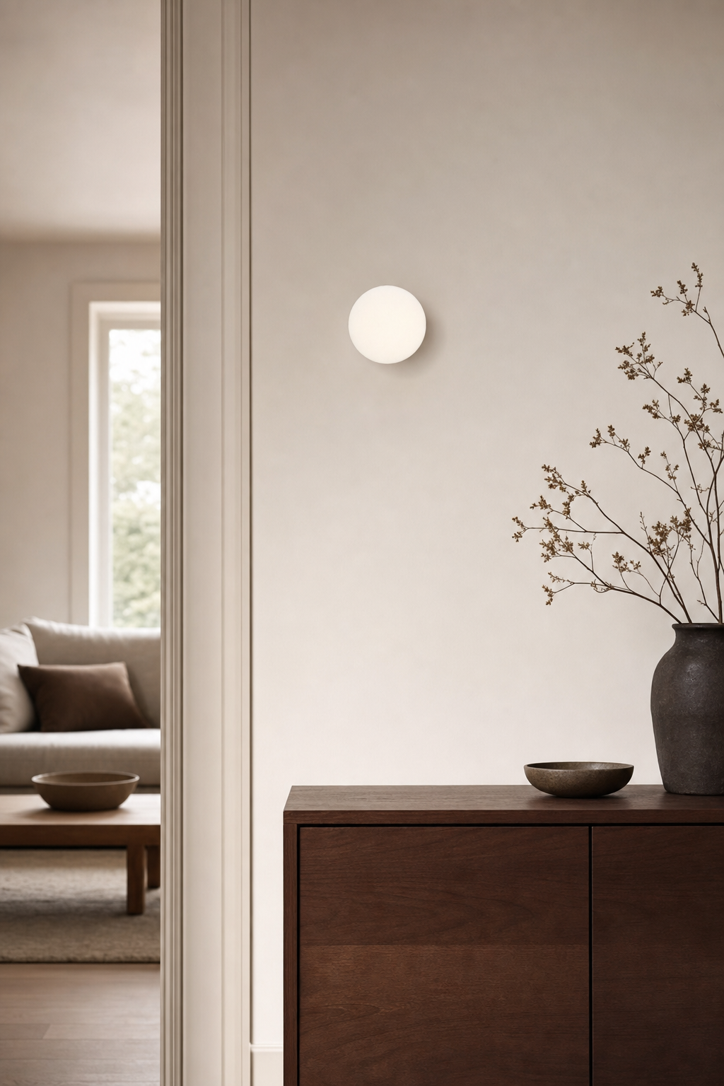 Aplique de pared globo Anaer