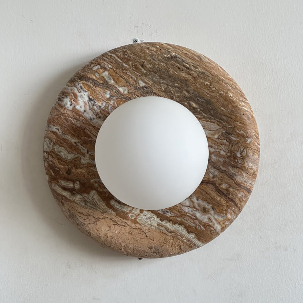 Aplique de pared redondo Liriouz