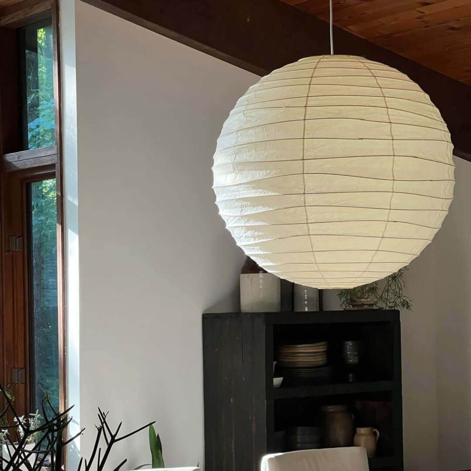 Lámpara colgante globo Calaento