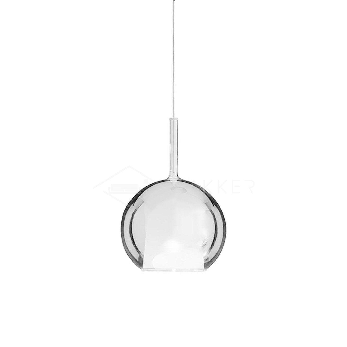 Lámpara colgante globo Nirao