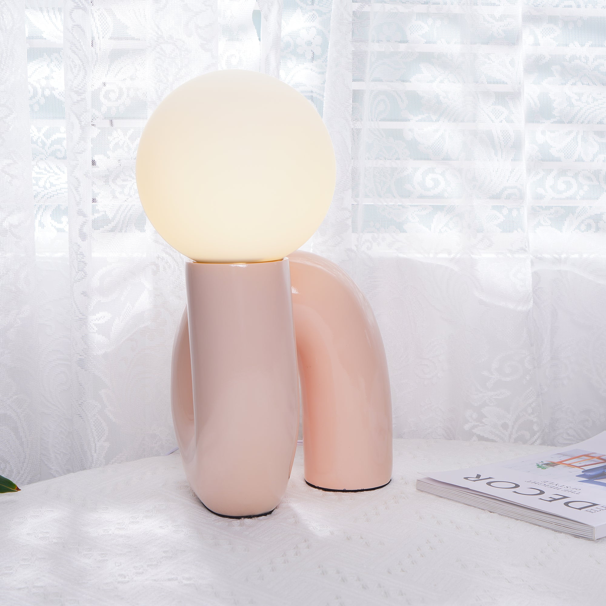 Lámpara de mesa espiral Aroal